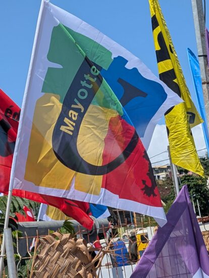 Départ de la manifestation à Mayotte ce mardi 29 septembre 2026